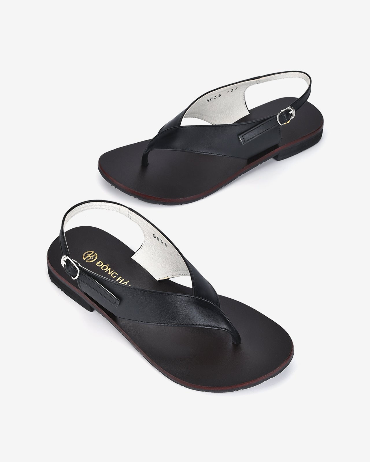 giày sandal nữ đông hải đen s5636 Color3