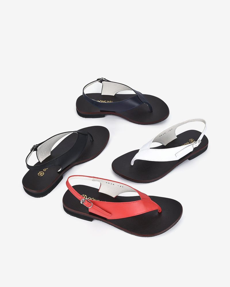 Giày sandal nữ đông hải S5636 đỏ Color1
