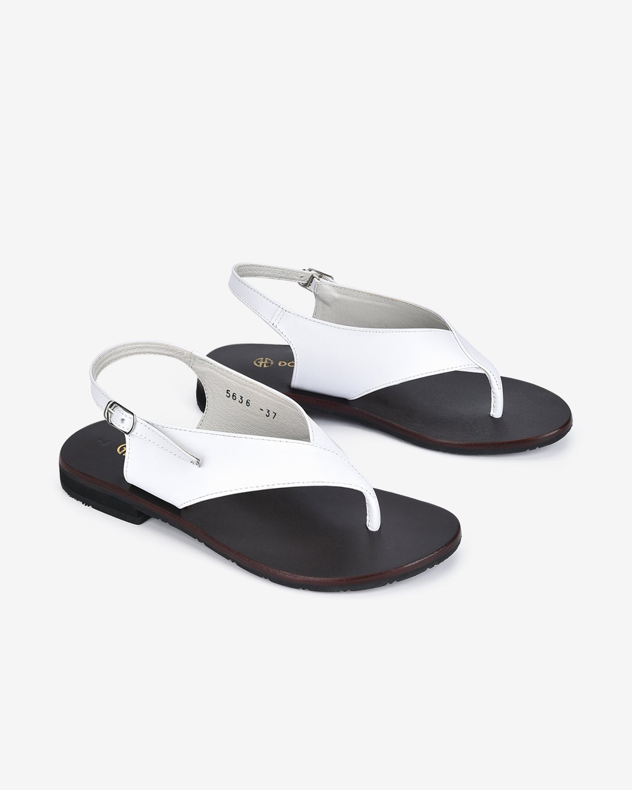 Giày sandal nữ đông hải S5636 trắng Color3