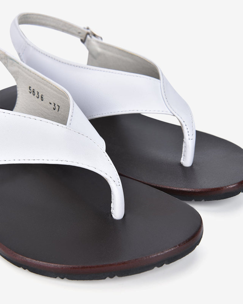 Giày sandal nữ đông hải S5636 trắng Color3