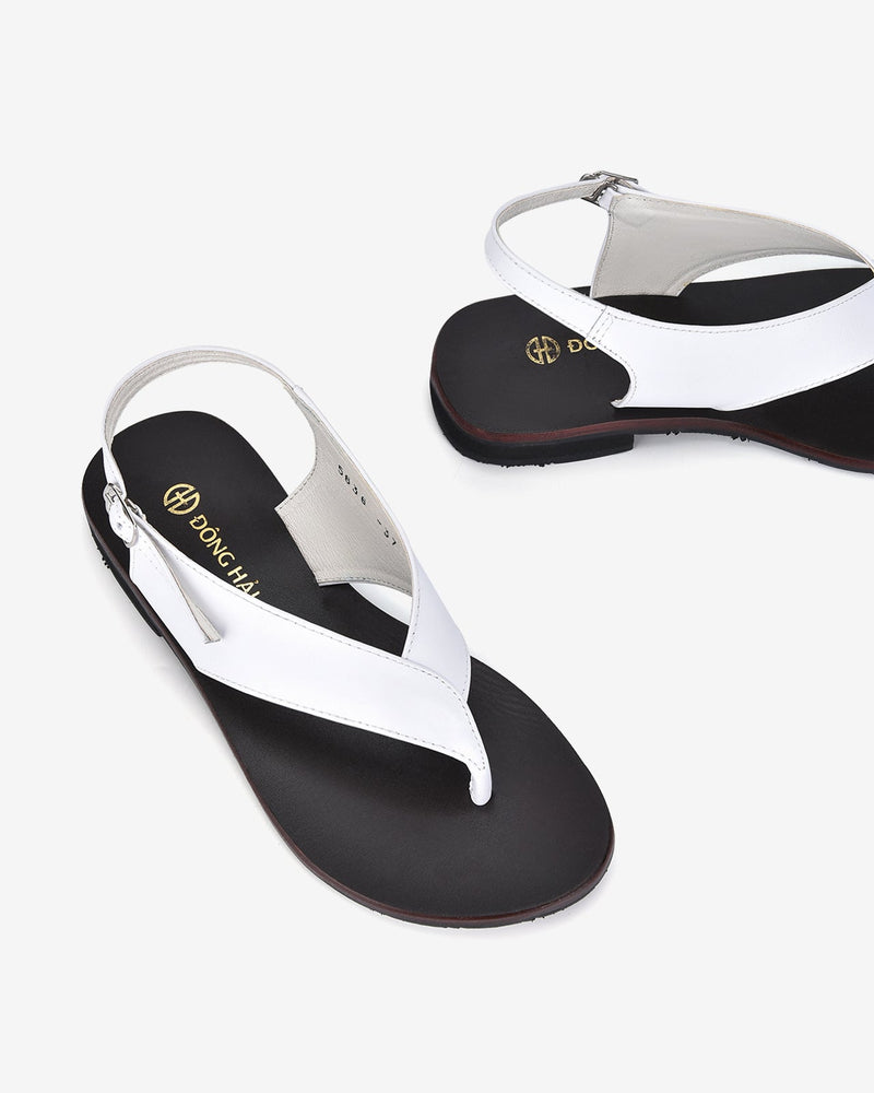 giày sandal nữ đông hải s5636 trắng Color3