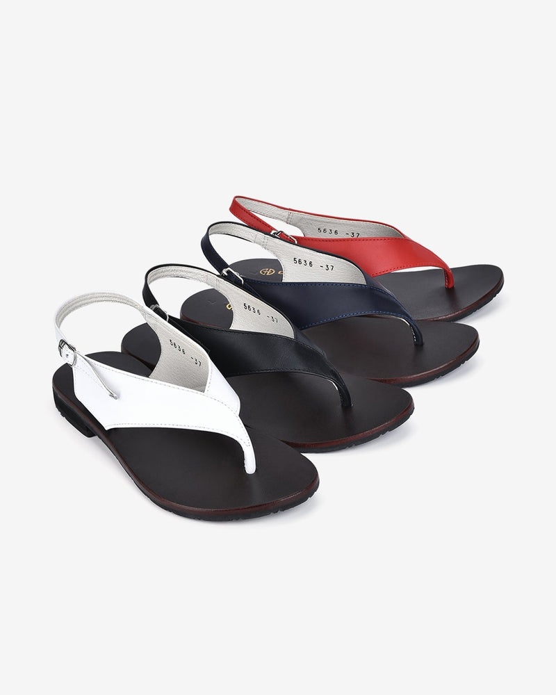 Giày sandal nữ đông hải S5636 trắng Color3