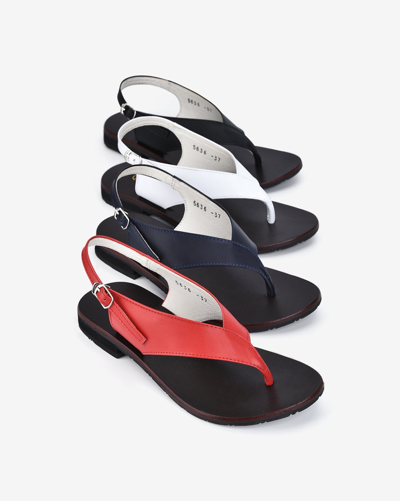 Giày sandal nữ đông hải S5636 xanh Color4