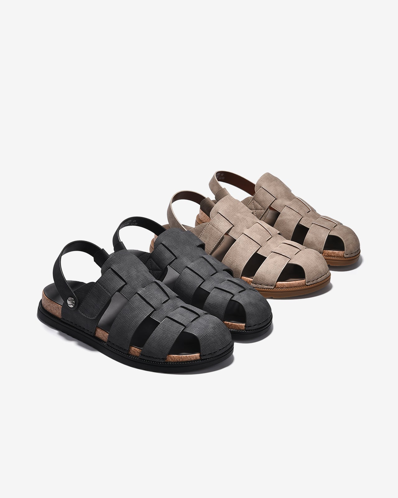 Sandal Rọ Nam Zuciani Quai Đan-SCF70-Kem Color1