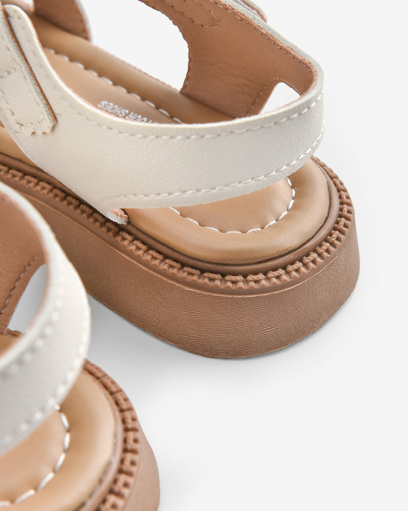 Giày Sandals Trẻ Em Họa Tiết Tai Thỏ-SHS01Kem Color2