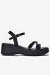 Sandals Đế Xuồng Đông Hải Quai Mảnh Đan Chéo-S32D1Đen Color1First