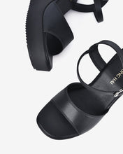 Giày Sandal Xuồng Đông Hải Quai Trơn Bảng To-S32D4-Đen Color1