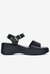 Giày Sandal Xuồng Đông Hải Đế Uốn Cách Điệu-S32E3Đen Color1First