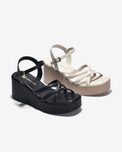 Giày Sandal Xuồng Đông Hải Quai Đan Chéo-S32G1Đen Color1
