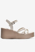 Giày Sandal Xuồng Đông Hải Quai Đan Chéo-S32G1Kem Color1First