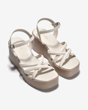 Giày Sandal Xuồng Đông Hải Quai Đan Chéo-S32G1Kem Color1