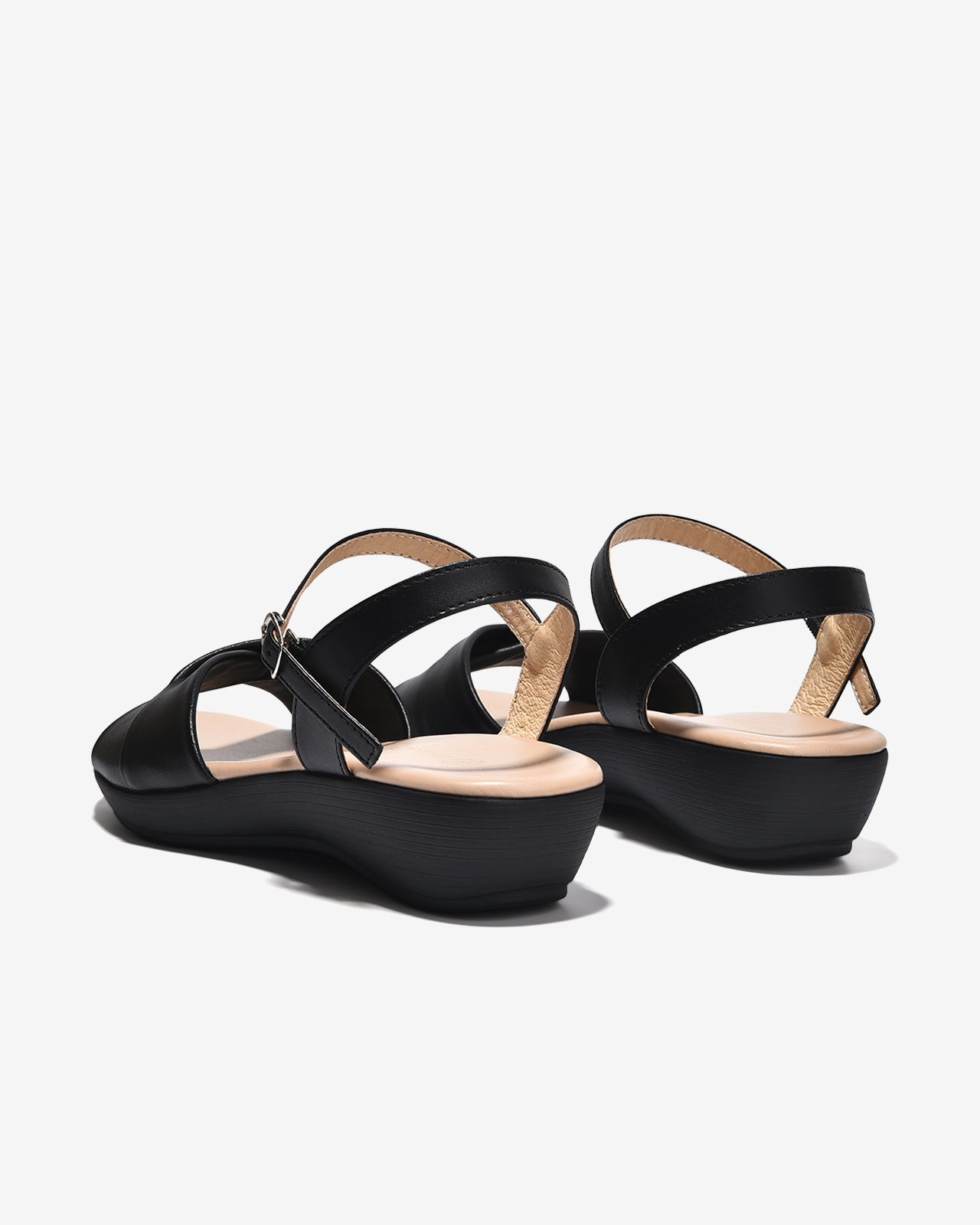 Giày Sandal Xuồng Đông Hải Quai Xoắn-S32I2Đen Color1