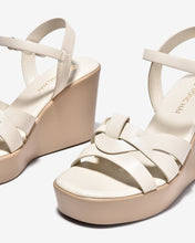 Sandal Xuồng Đông Hải Đế 10cm Quai Đan Chéo-S32I4Kem Color1