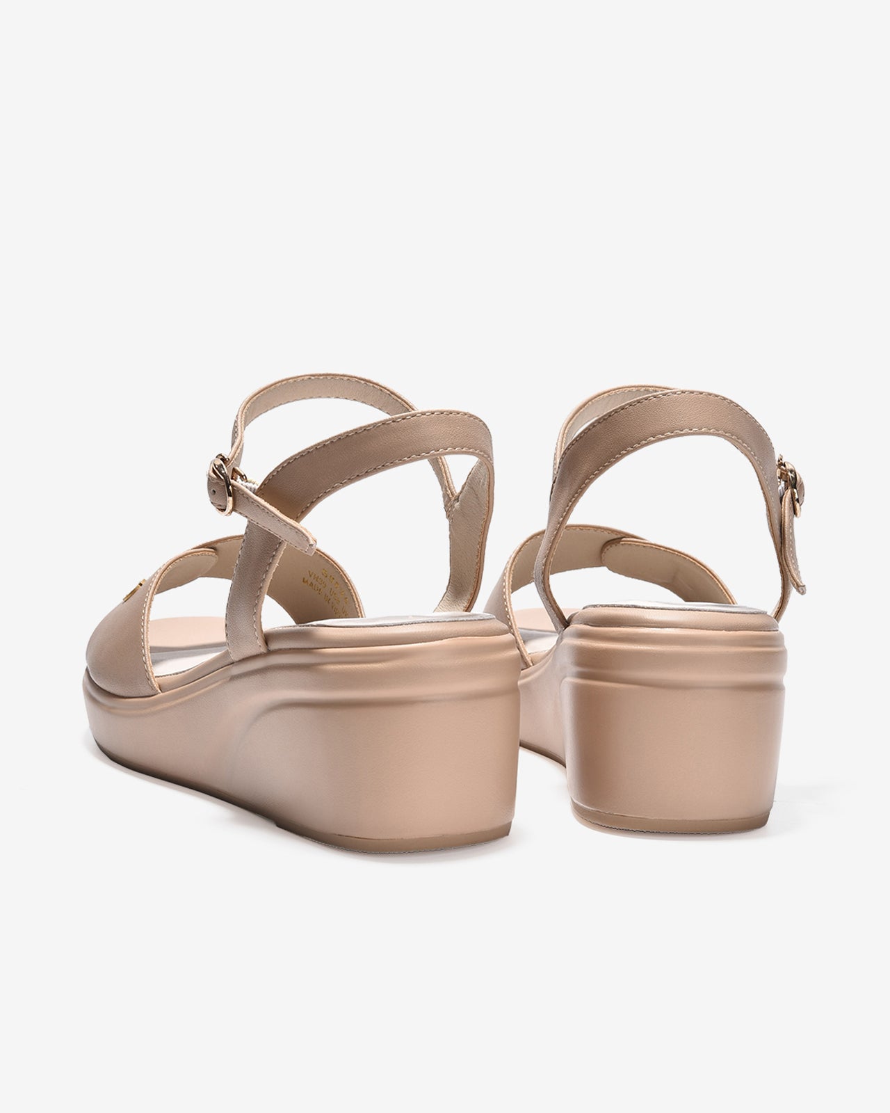 Giày Sandal Xuồng Đông Hải Thiết Kế Quai Cách Điệu-S5834-Kem Color1