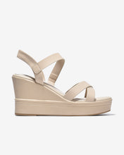 Sandal Xuồng Đông Hải 9cm Quai Đan Chéo-S5874Kem Color1First