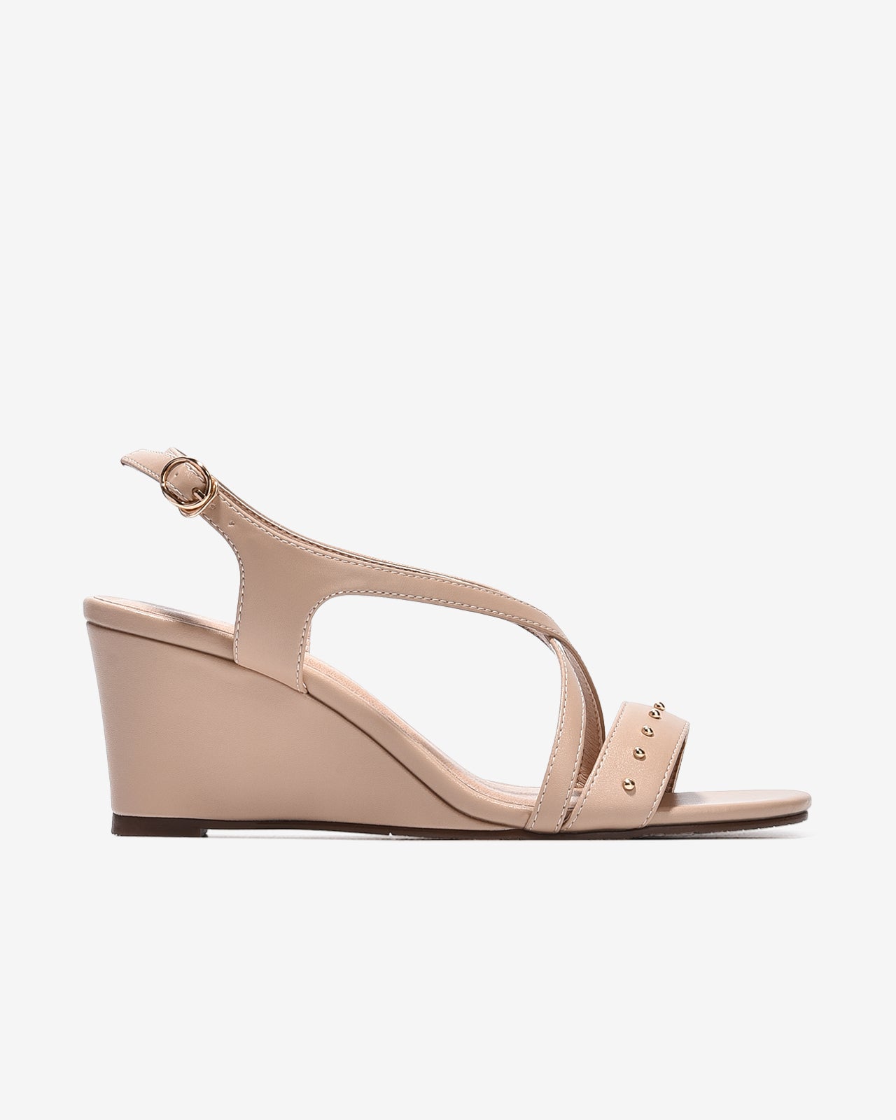 Giày Sandal Xuồng Đông Hải Quai Chéo-S5909Cafe Color1First