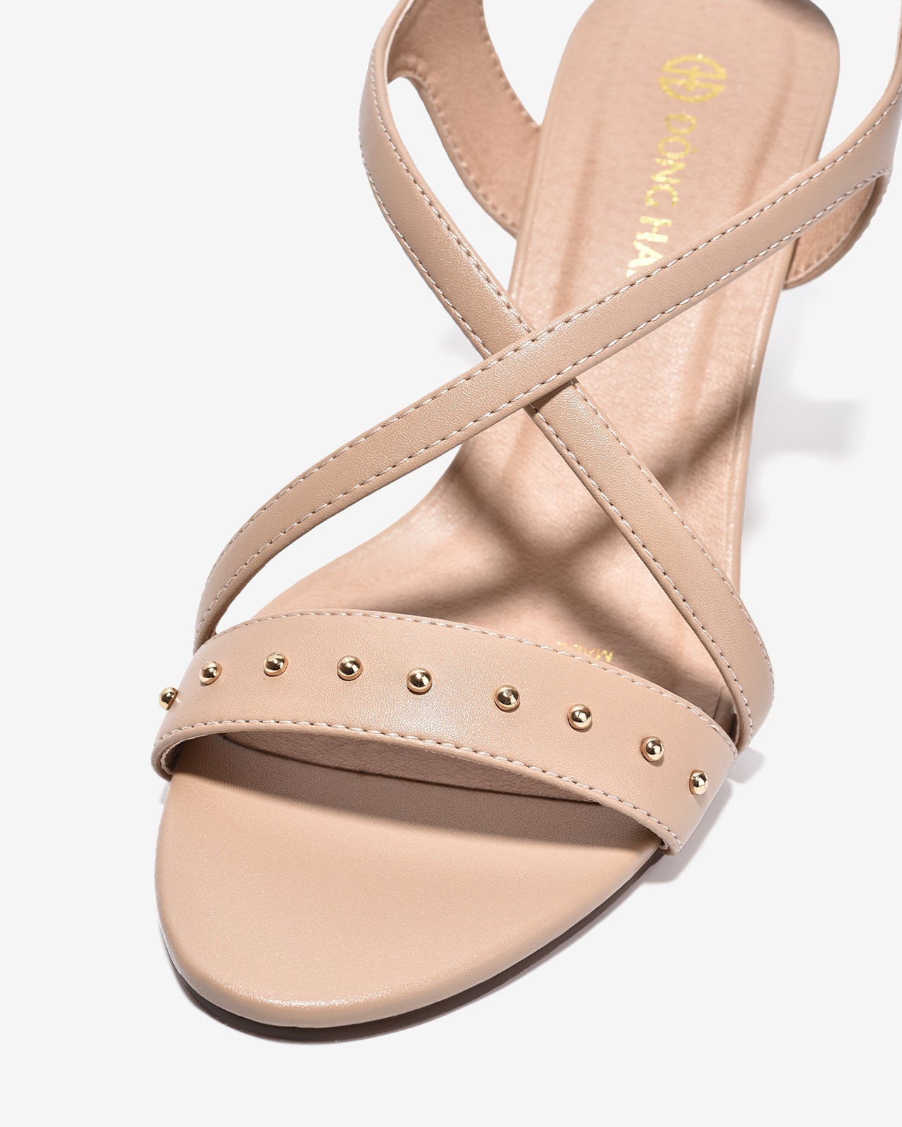 Giày Sandal Xuồng Đông Hải Quai Chéo-S5909Cafe Color1