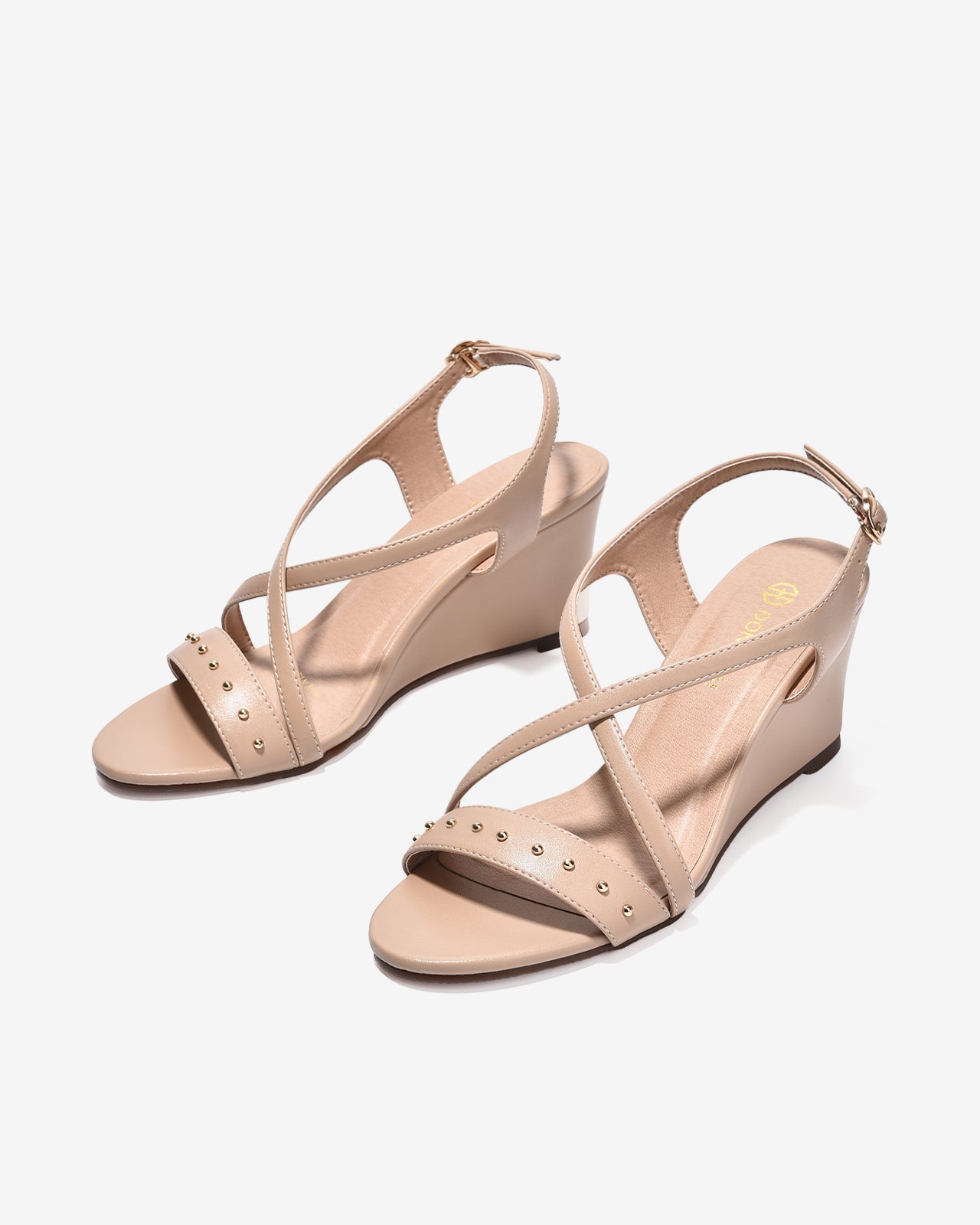 Giày Sandal Xuồng Đông Hải Quai Chéo-S5909Cafe Color1
