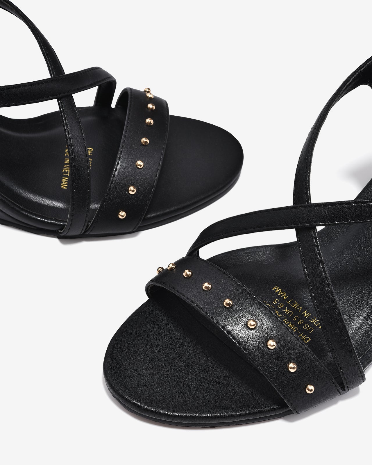 Giày Sandal Xuồng Đông Hải Quai Chéo-S5909Đen Color1