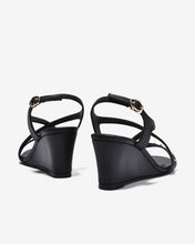 Giày Sandal Xuồng Đông Hải Quai Chéo-S5909-Đen Color1