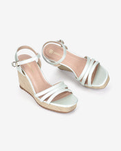 Giày Sandal Xuồng Đông Hải Đế Cói 12cm-S81O1Xanh Lá Color2