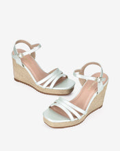 Giày Sandal Xuồng Đông Hải Đế Cói 12cm-S81O1Xanh Lá Color1