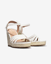 Sandal Xuồng Đông Hải Quai Đan Đế Cói-S81V8Kem Color1