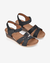 Giày Sandal Xuồng Zucia Quai Đôi Đan Chéo-SHLD2-Đen Color1