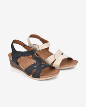 Giày Sandal Xuồng Zucia Quai Đôi Đan Chéo-SHLD2-Đen Color1