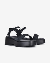 Giày Sandal Xuồng Zucia Đế 6cm-SHLF2Đen Color1