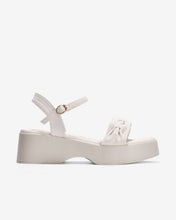 Giày Sandal Xuồng Zucia Quai Ngang Đan Xoắn-SHLJ7Kem Color1First