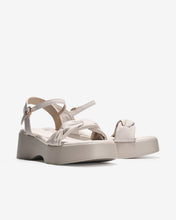 Giày Sandal Xuồng Zucia Quai Ngang Đan Xoắn-SHLJ7Kem Color1