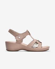 Giày Sandal Xuồng Zucia Quai T-Strap Ánh Kim-SHLJ8Hồng Color1First