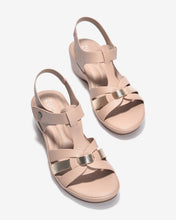 Giày Sandal Xuồng Zucia Quai T-Strap Ánh Kim-SHLJ8Hồng Color1