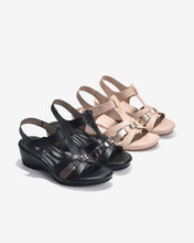 Giày Sandal Xuồng Zucia Quai T-Strap Ánh Kim-SHLJ8Hồng Color1