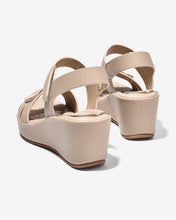 Sandal Xuồng Zucia Đế 7CM Quai Khóa-SHLN8Kem Color1