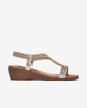 Sandal Xuồng Zucia 5cm Đính Đá Ánh Kim-SHLO2Vàng Color1First emnhubong