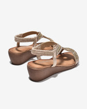 Sandal Xuồng Zucia 5cm Đính Đá Ánh Kim-SHLO2Vàng Color1