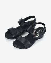 Giày Sandal Xuồng Zucia Quai Dán-SRX76-Đen Color1