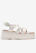 Giày Sandal Xuồng Zucia Đế Platform Sole Tôn Dáng-STH90Trắng Color1First