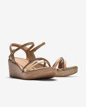 Giày Sandal Xuồng Zuciani Quai Đá Lấp Lánh-SCM15-Cafe Color1
