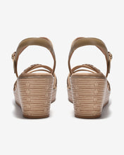 Giày Sandal Xuồng Zuciani Quai Đá Lấp Lánh-SCM15-Cafe Color1