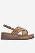 Giày Sandal Xuồng Zuciani Quai Cối Đính Châu-SCM16-Nâu Color1First