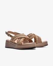 Giày Sandal Xuồng Zuciani Quai Cối Đính Châu-SCM16-Nâu Color1