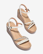 Sandal Xuồng Zuciani 7cm Quai Mảnh Đính Đá-SCM50Kem Color1