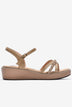 Giày Sandal Xuồng Zuciani Phối Kim Sa-SMD02Kem Color1First