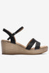 Giày Sandal Xuồng Zuciani Quai Chữ H Cách Điệu-SMD06-Đen Color1First
