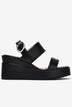 Sandal Xuồng Zuciani Đế 9CM Quai Đôi-SSD01Đen Color1First
