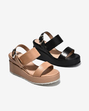 Sandal Xuồng Zuciani Đế 9CM Quai Đôi-SSD01Đen Color1