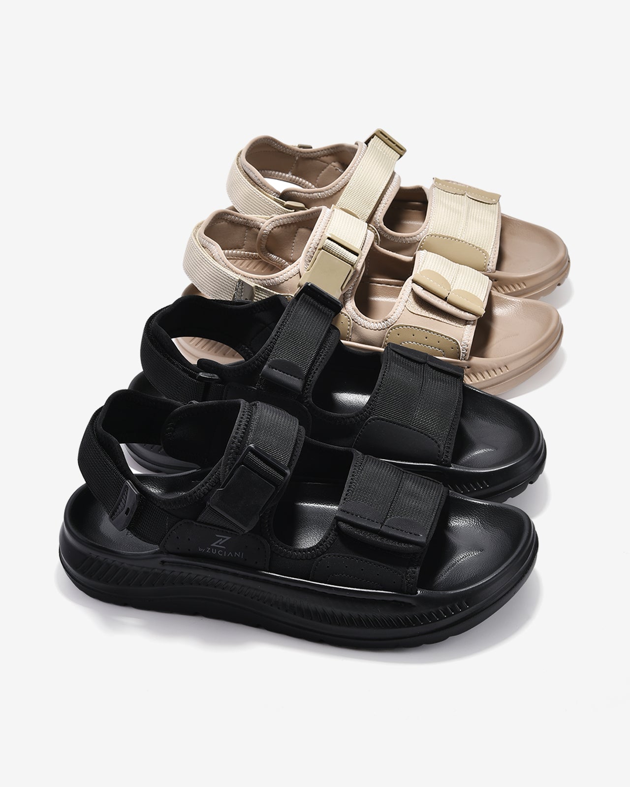 Sandal Nam Zuciani The Trend Walkers N16-SMY01-Kem Color1